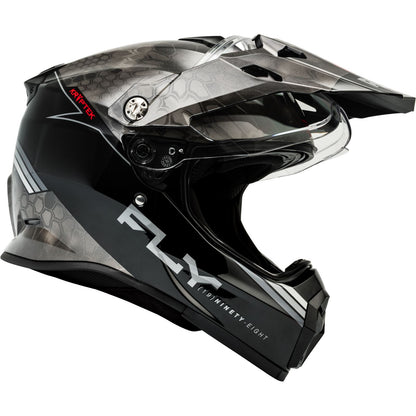 Fly Racing Trekker Kryptek Conceal Helmet - Black/Grey/White - XS 73-7027XS_1311227