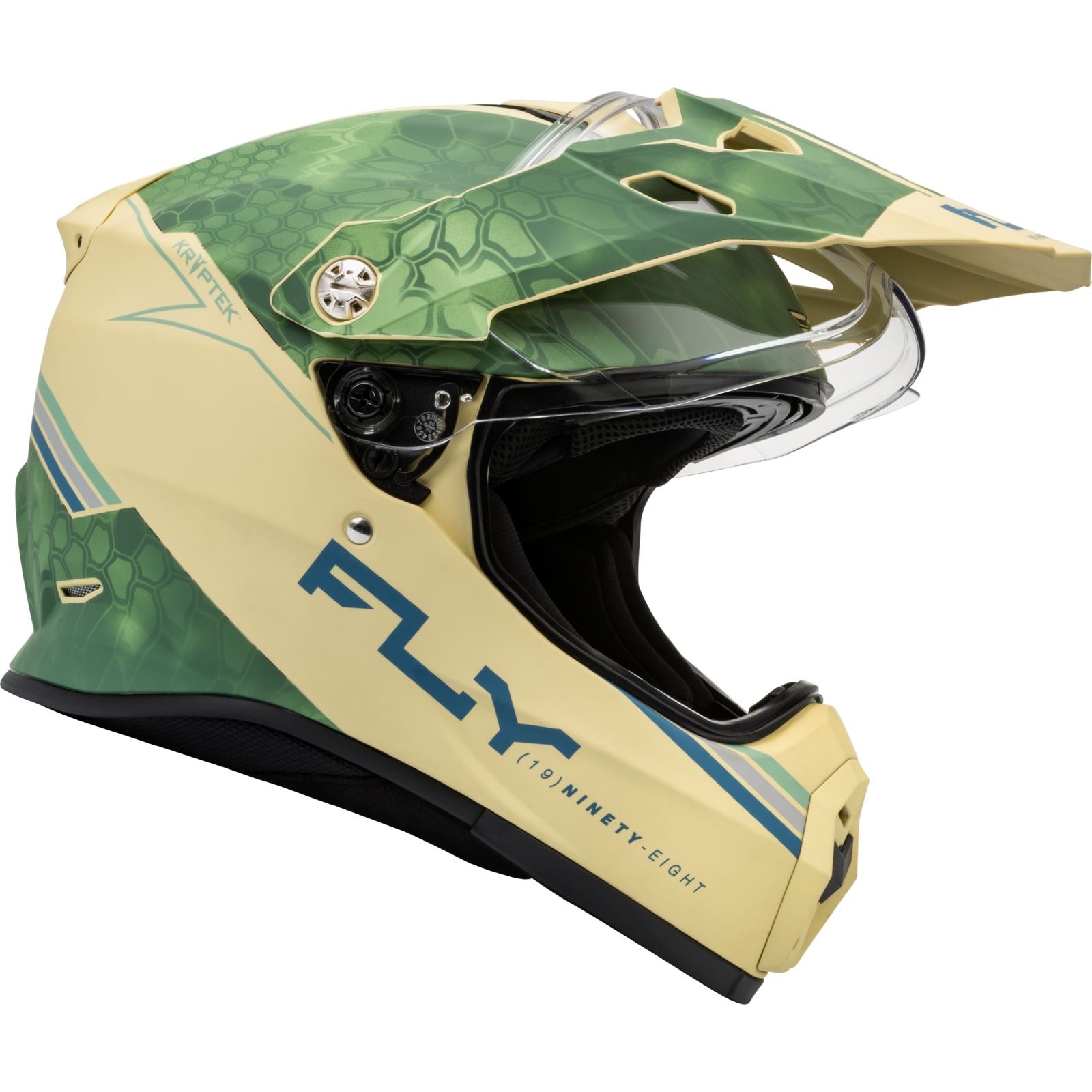 Fly Racing Trekker Kryptek Conceal Helmet - Matte Tan/Sage/Black_1311268