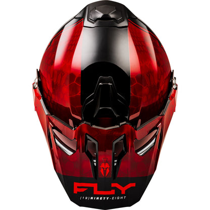 Fly Racing Trekker Kryptek Conceal Helmet - Red/Black_1311270