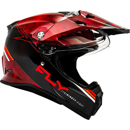 Fly Racing Trekker Kryptek Conceal Helmet - Red/Black_1311272