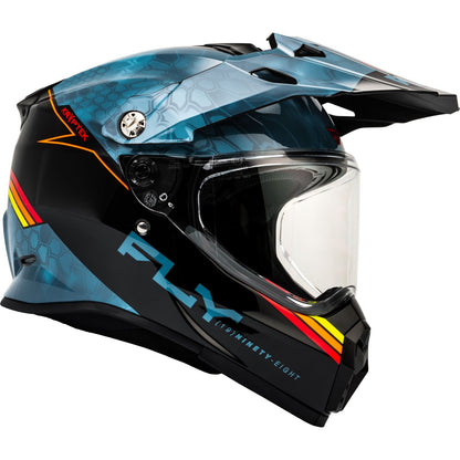 Fly Racing Trekker Kryptek Conceal Helmet - Slate/Black/Red_1311351