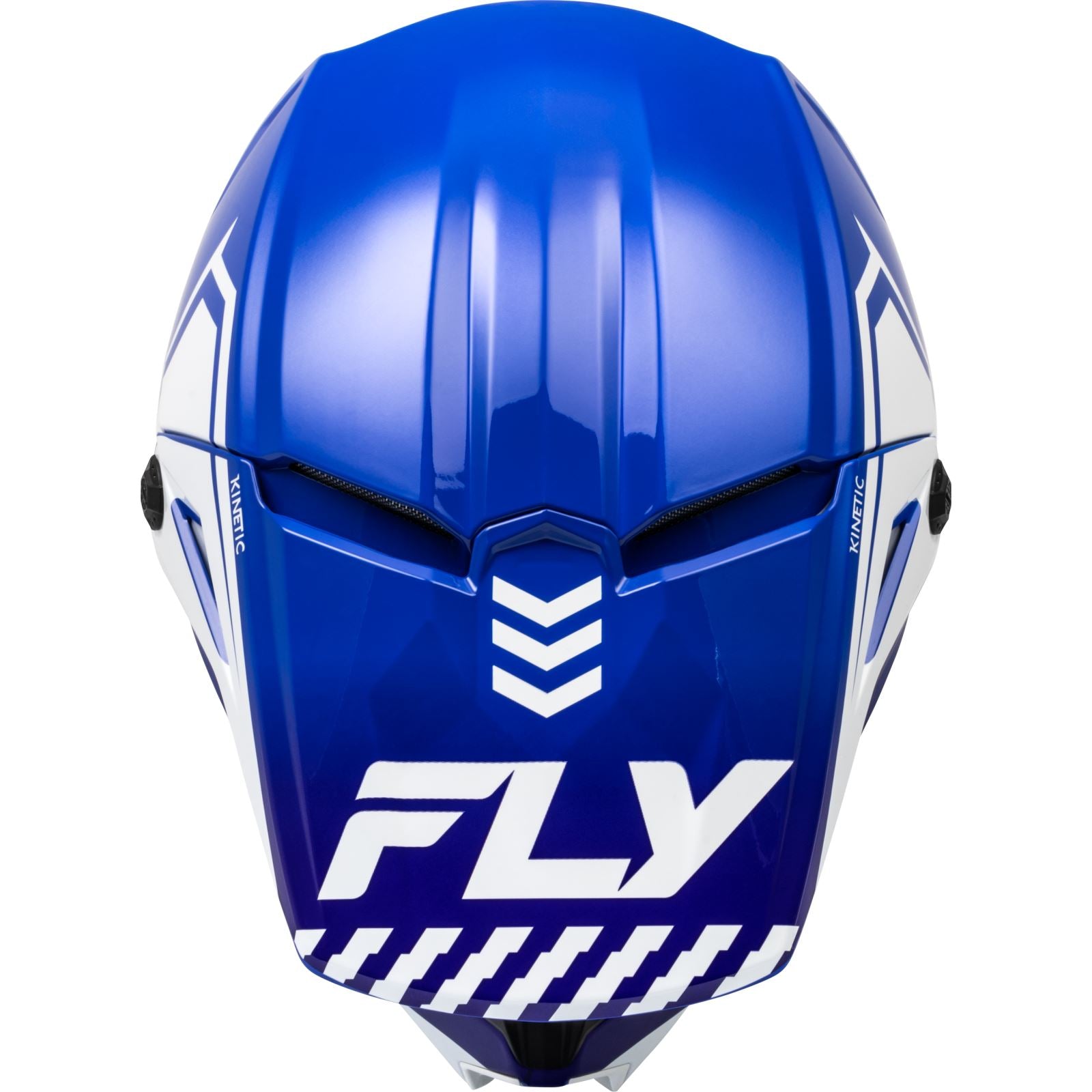 Fly Racing MX-24 Kinetic Menace Helmet - 2024 Collection - Blue/White_1311342