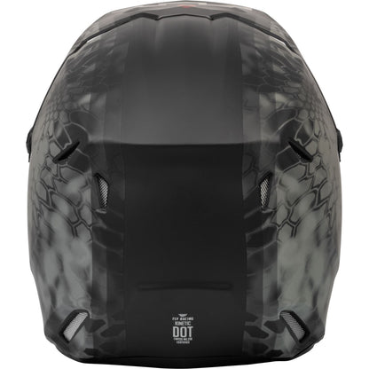 Fly Racing MX-24 Kinetic SE Kryptek Helmet - 2024 Collection - Matte Moss Grey/Black_1311493