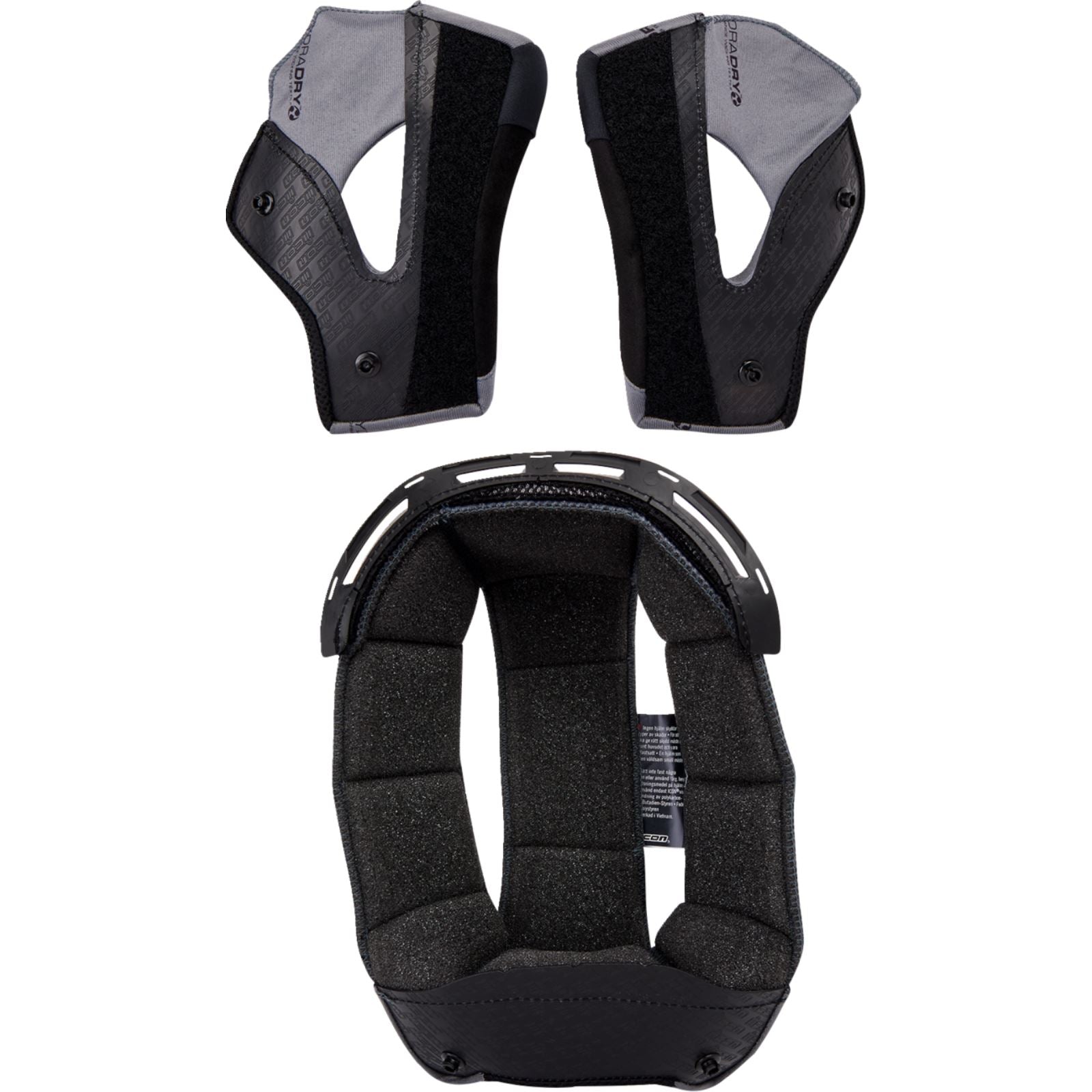 Icon Airflite Comfort R1 Liner Kit - Gray_1393385