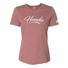 Factory Effex Women's Honda Script T-Shirt - Heather Mauve_1370615