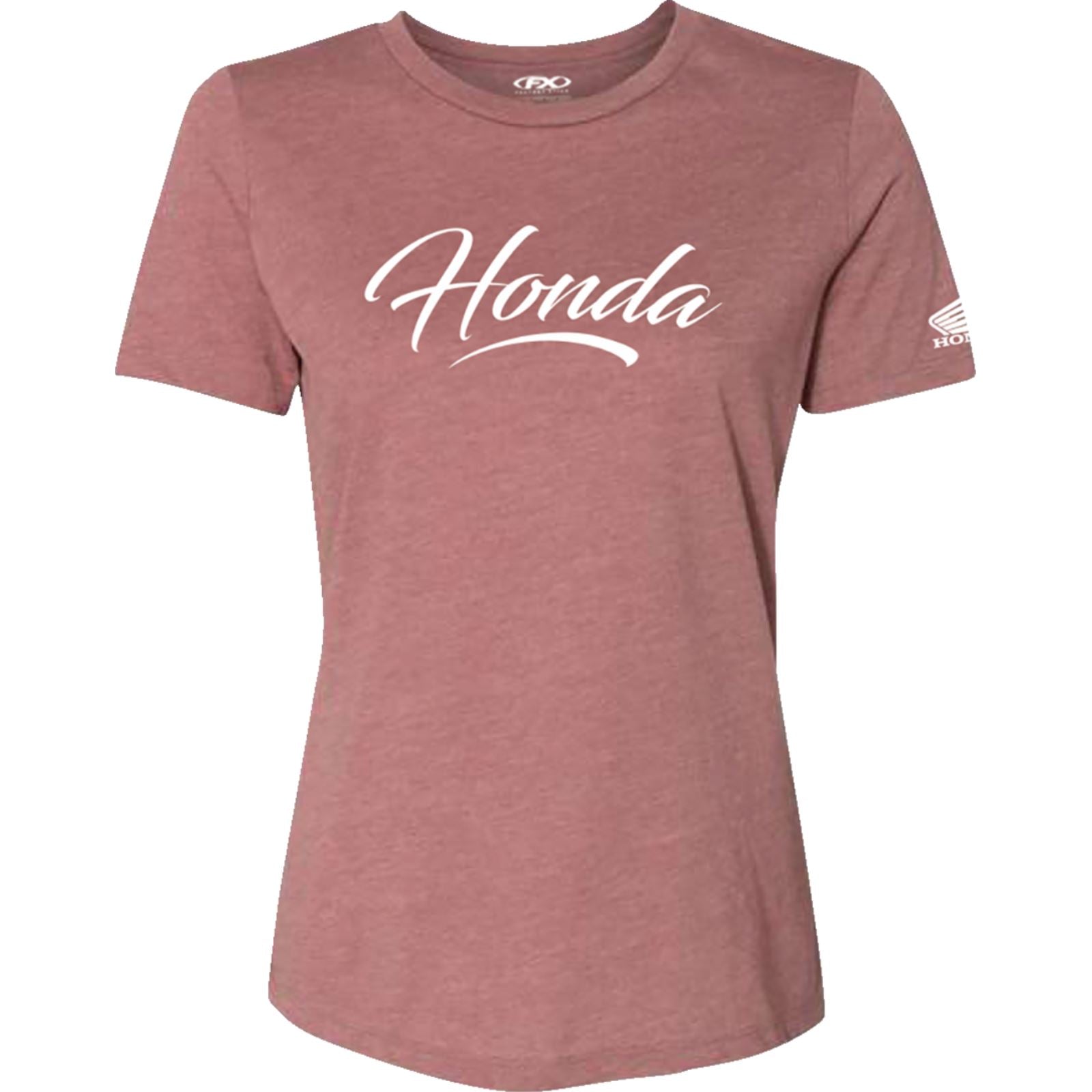 Factory Effex Women's Honda Script T-Shirt - Heather Mauve_1371625