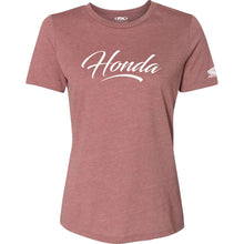 Factory Effex Women's Honda Script T-Shirt - Heather Mauve_1371625