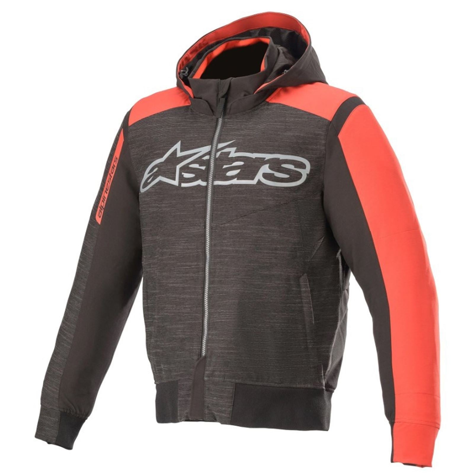 Alpinestars Rhod Windstopper Hoodie - Black/Bright Red _1439739