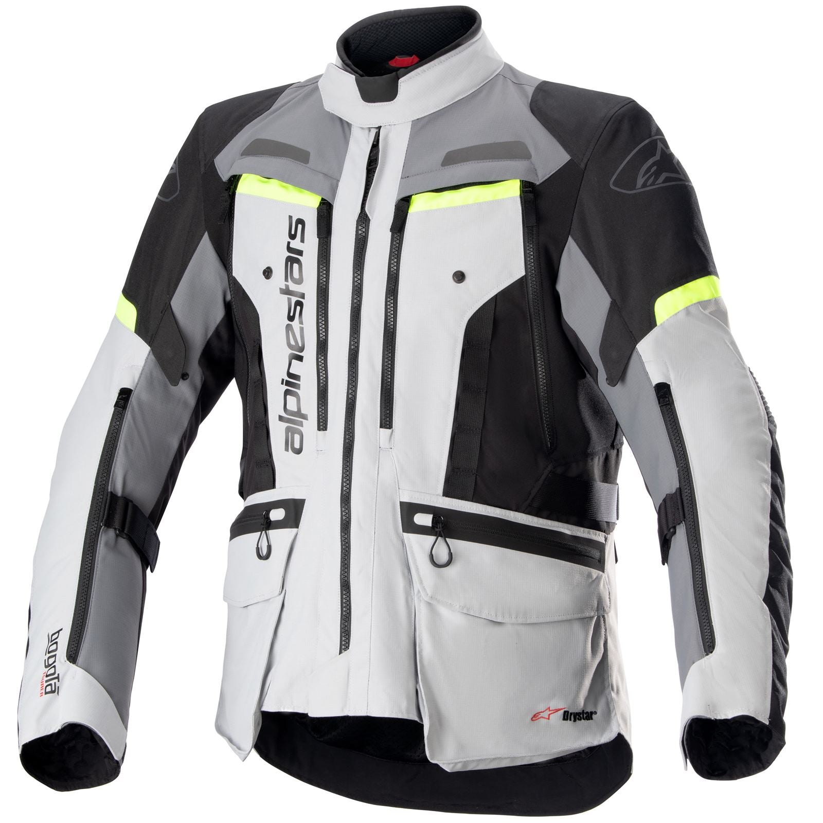 Alpinestars Bogota Pro Drystar Jacket - Gray/Yellow Fluo_1439721
