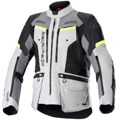Alpinestars Bogota Pro Drystar Jacket - Gray/Yellow Fluo_1439721
