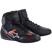 Alpinestars Faster-3 Rideknit Riding Shoe - Black/Gray/Bright Red_1372842