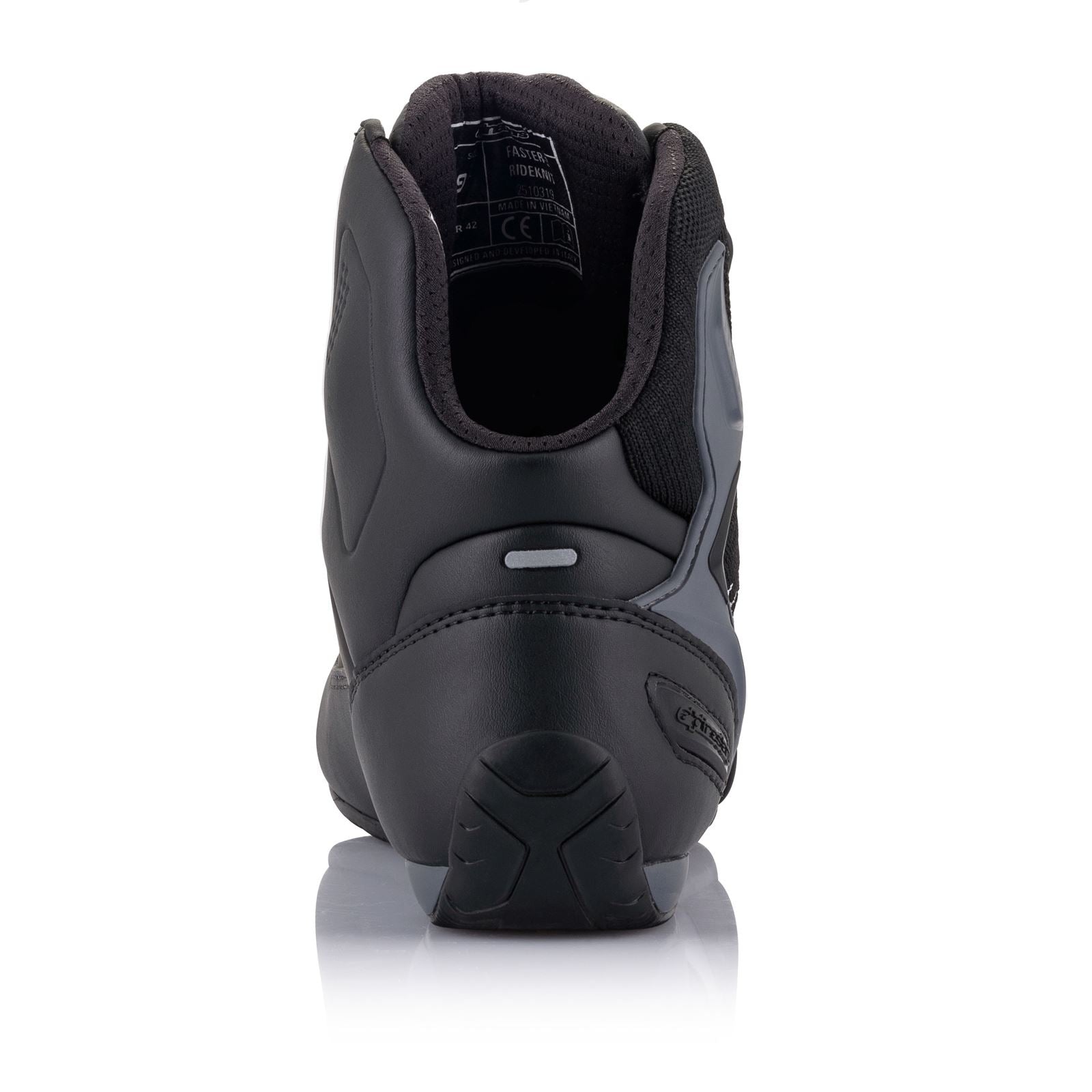 Alpinestars Faster-3 Rideknit Riding Shoe - Black/Gray/Bright Red_1372846