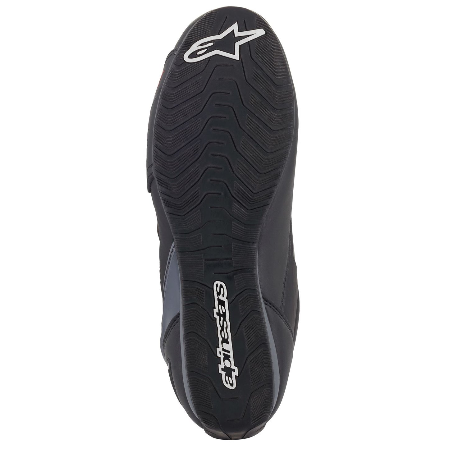 Alpinestars Faster-3 Rideknit Riding Shoe - Black/Gray/Bright Red_1372847