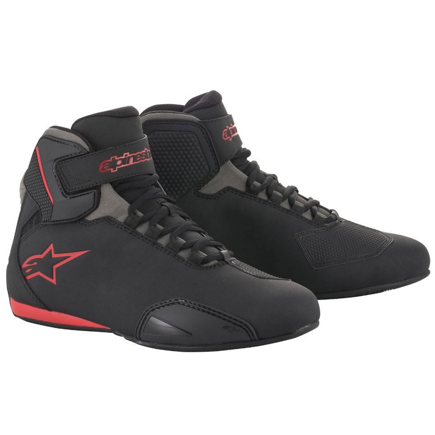 Alpinestars Sector Shoes - Black/Gray/Red_1369693