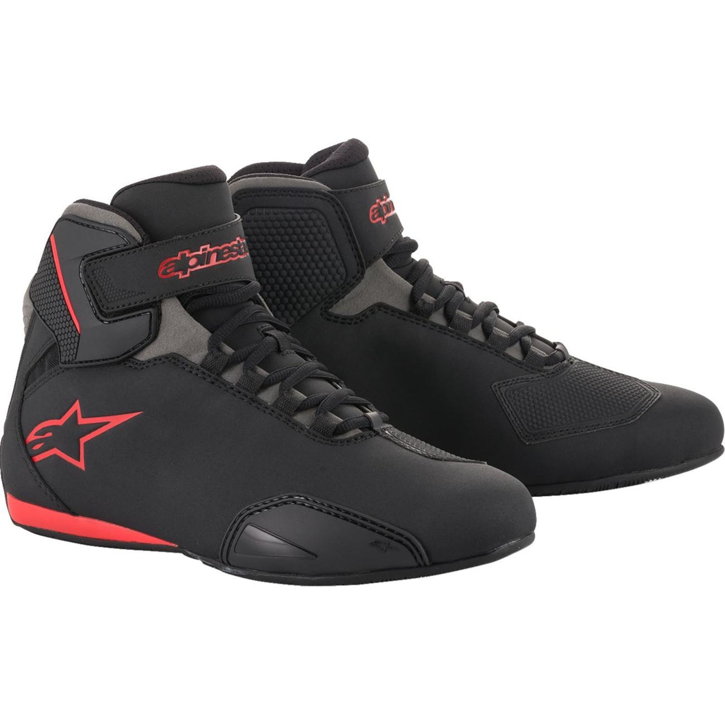 Alpinestars Sector Shoes - Black/Gray/Red_1981048