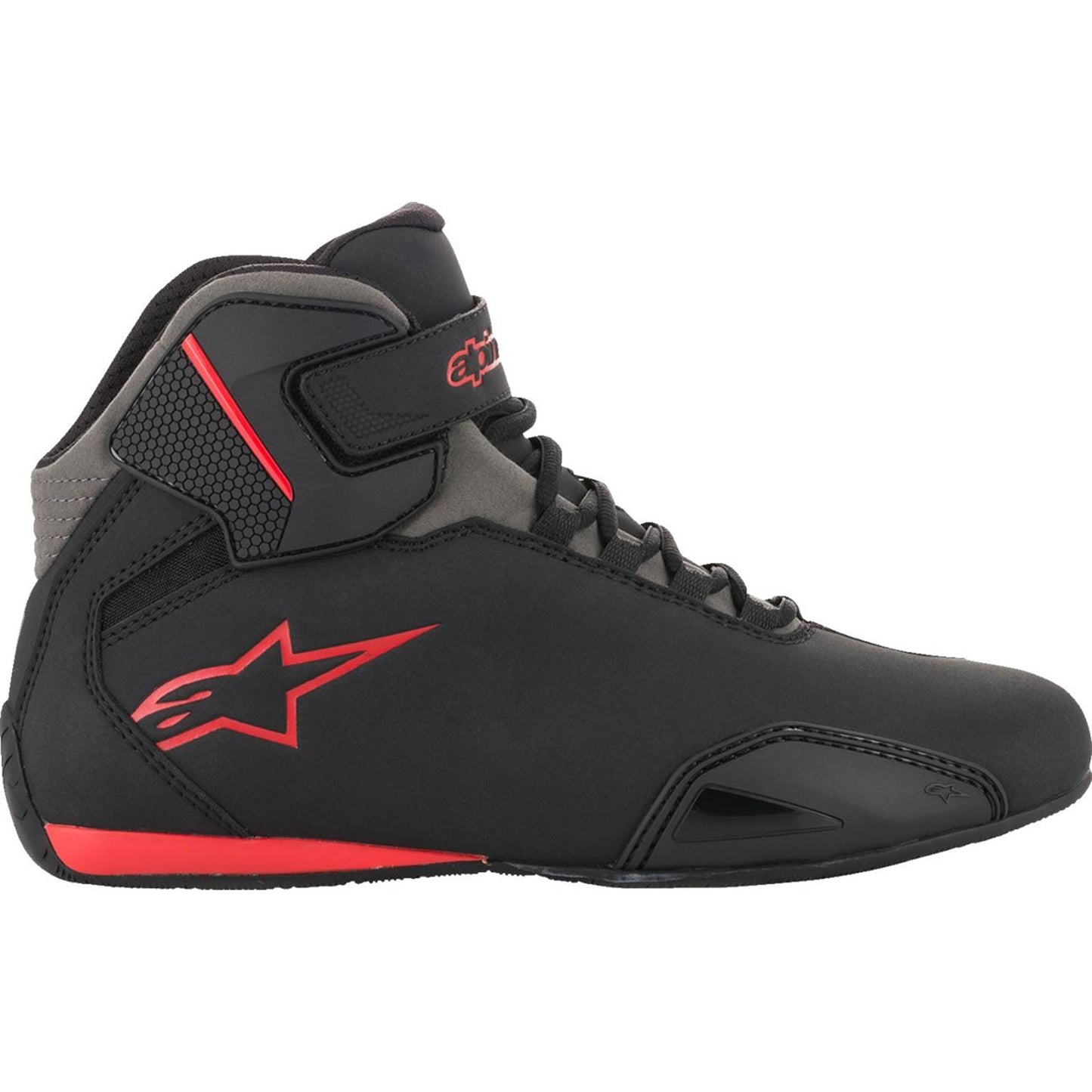 Alpinestars Sector Shoes - Black/Gray/Red_1981043