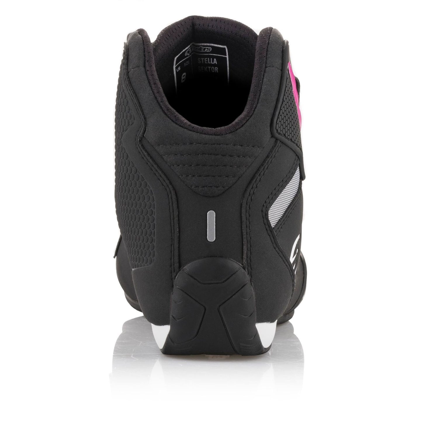 Alpinestars Stella Sektor Riding Shoe - Black/Fuchsia_1374590