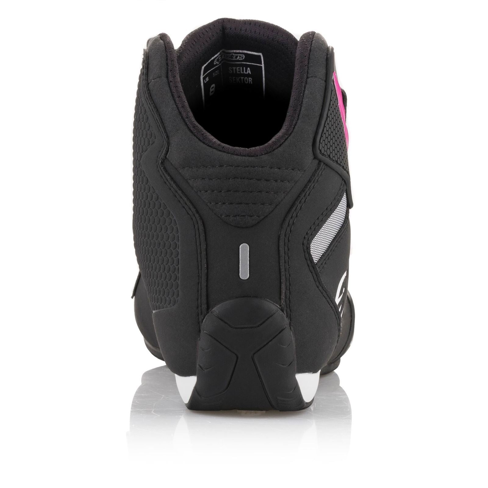 Alpinestars Stella Sektor Riding Shoe - Black/Fuchsia_1374590