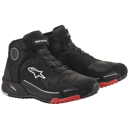 Alpinestars CR-X Drystar® Riding Shoe - Black/Camo Red_1374759