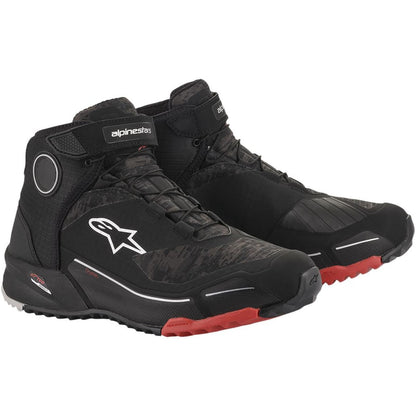 Alpinestars CR-X Drystar® Riding Shoe - Black/Camo Red_1981084