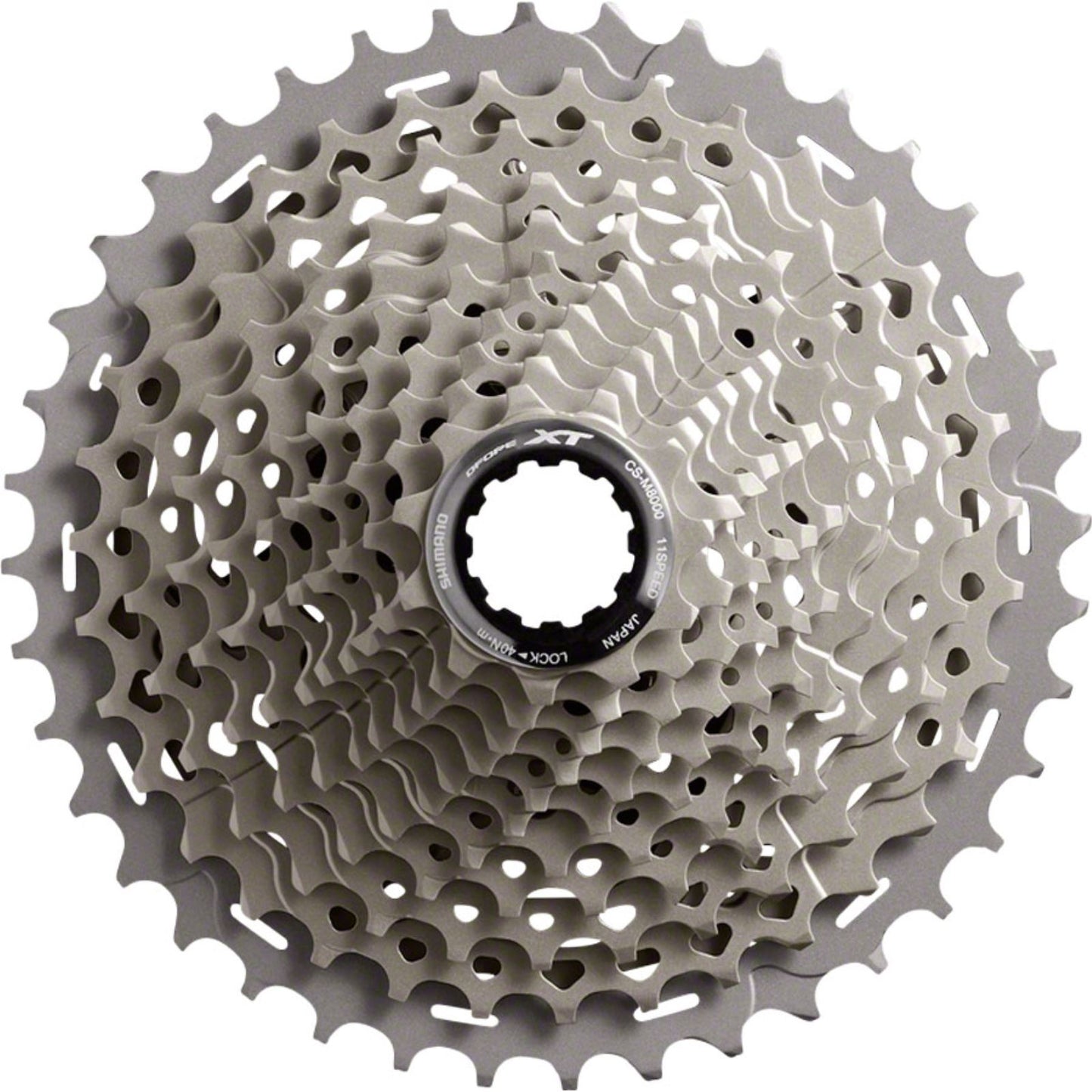 Shimano Cassette - 11 Speed - 11-40t - Gray - Deore XT CS-M8000 [MPN: ICSM8000140]_1316207