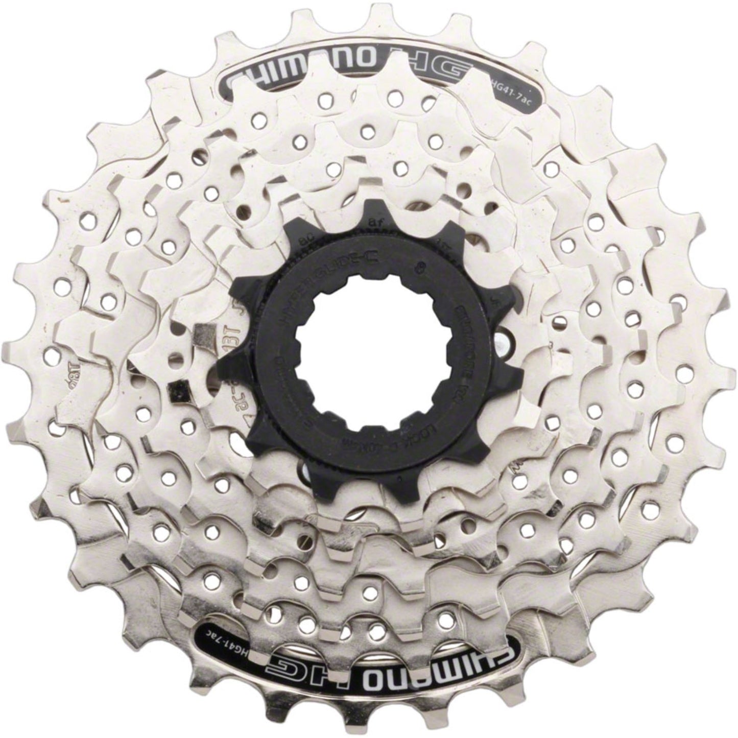 Shimano Cassette - 7 Speed - 11-28t - Silver - CS-HG41  [MPN: ECSHG417128]_1316889