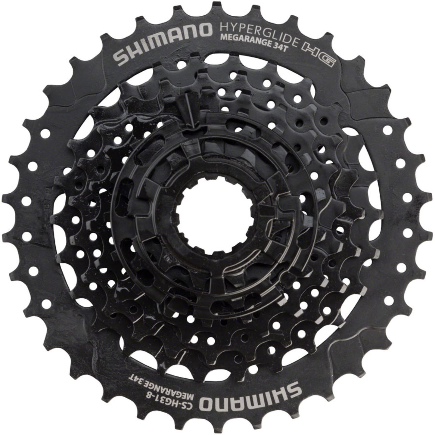 Shimano Cassette - 8 Speed - 11-34t - Black - Mega Range - Altus CS-HG31  [MPN: ECSHG318134]_1316899