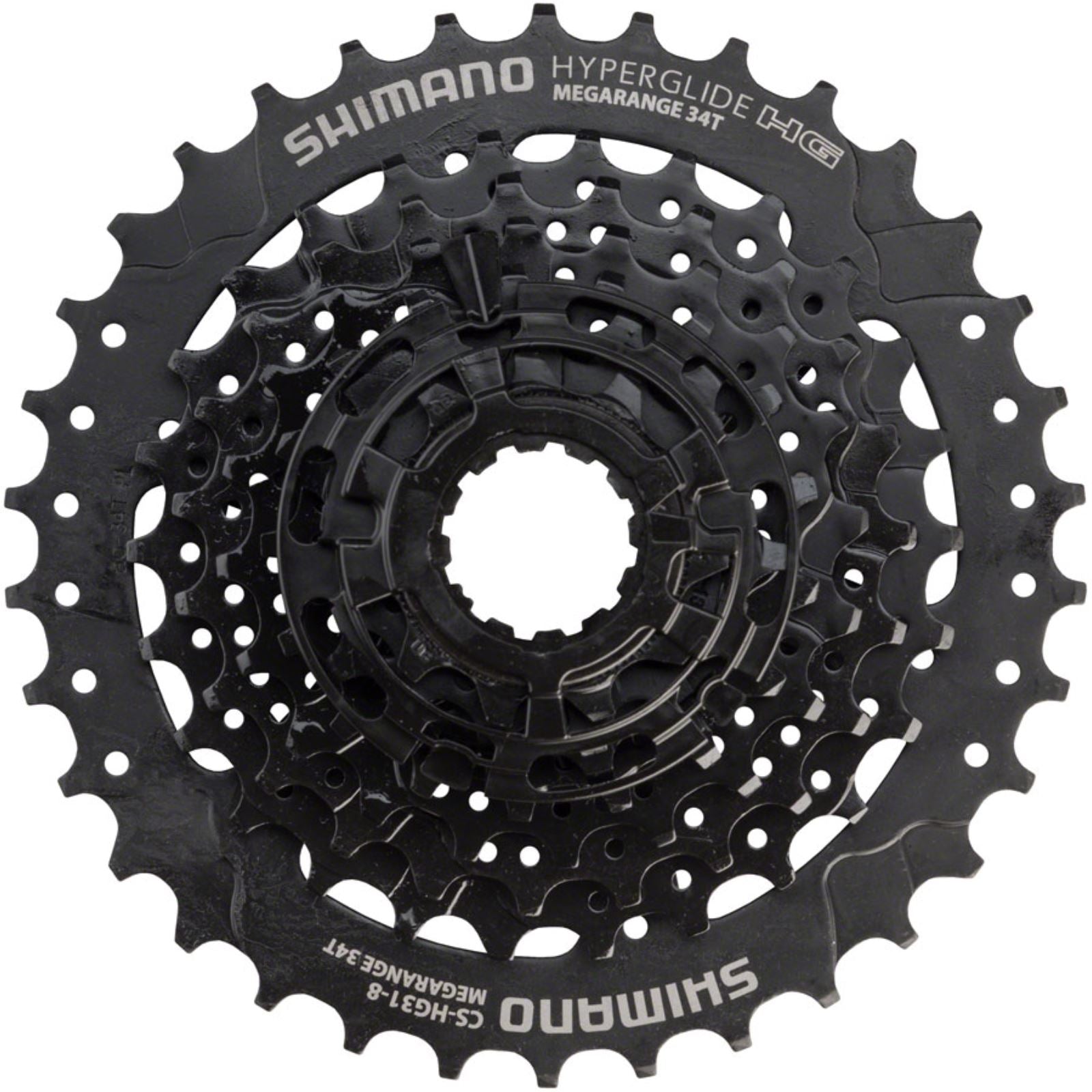 Shimano Cassette - 8 Speed - 11-34t - Black - Mega Range - Altus CS-HG31  [MPN: ECSHG318134]_1316899