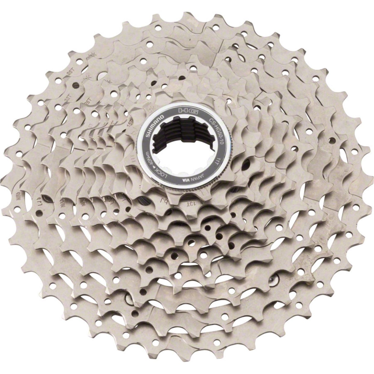 Shimano Cassette - 10 Speed - 11-36t - Silver - Deore M6000 CS-HG50  [MPN: ICSHG5010136]_1317028