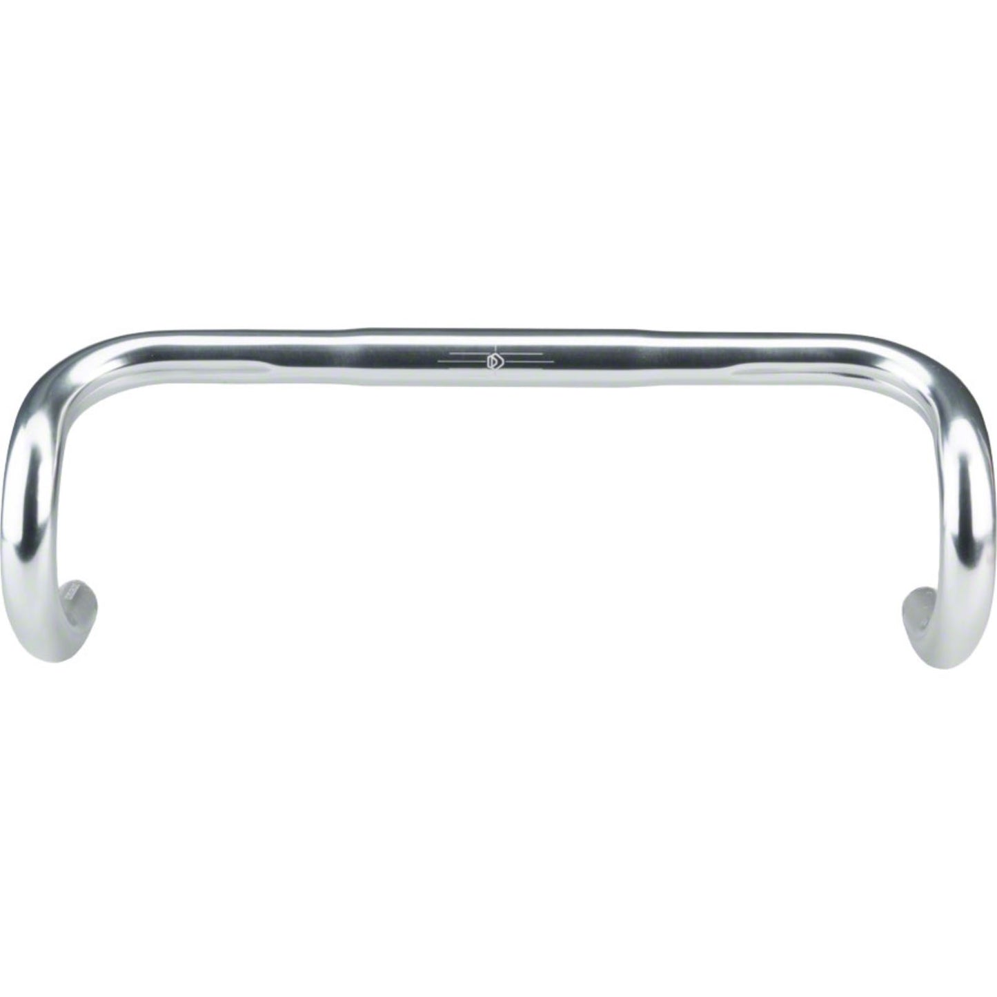 MSW Short Drop Handlebar - Aluminum, 26mm, 40cm, Silver [MPN: A09019CP00]_1318499