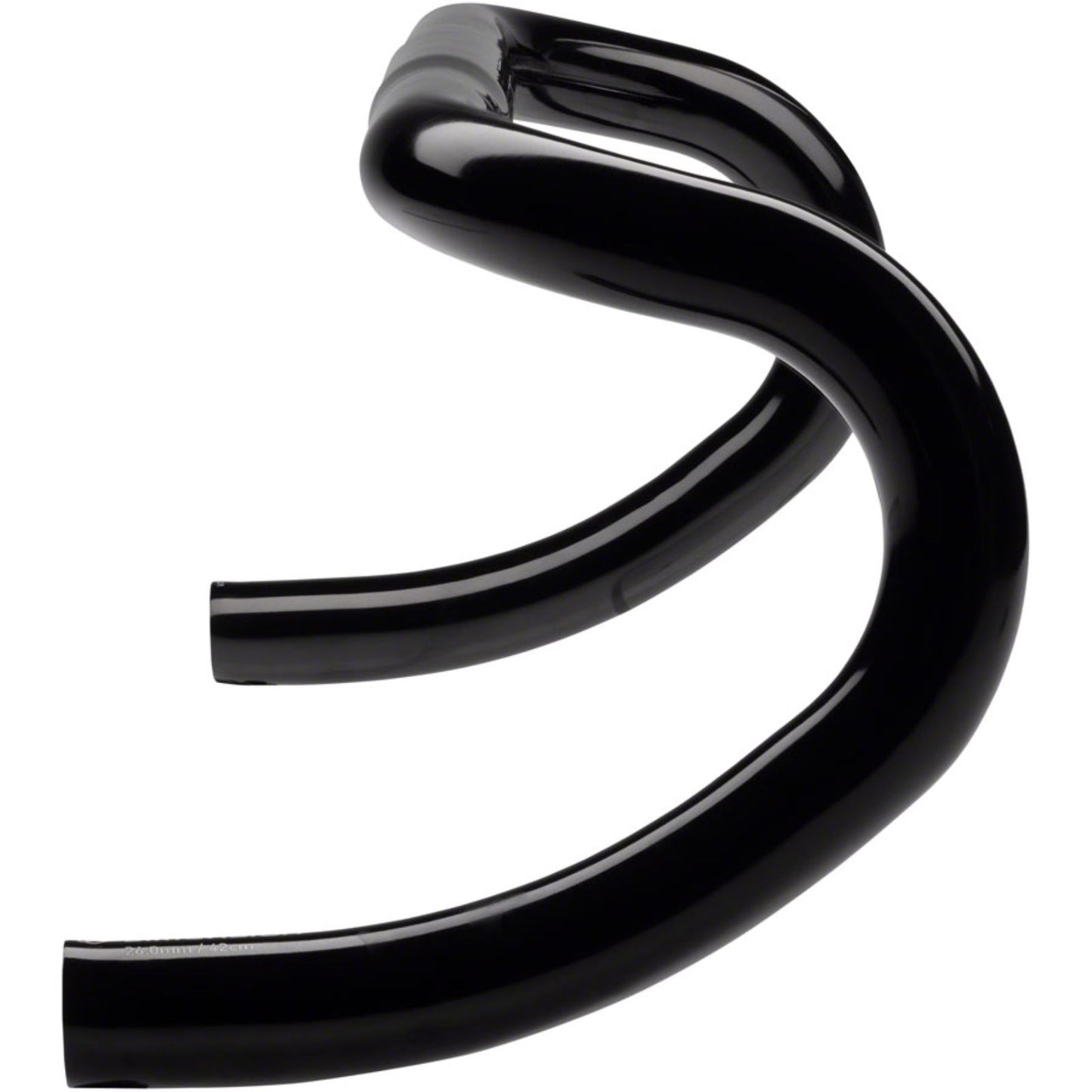 MSW Short Drop Handlebar - Aluminum, 26mm, 42cm, Black [MPN: A09020CP01]_1318502