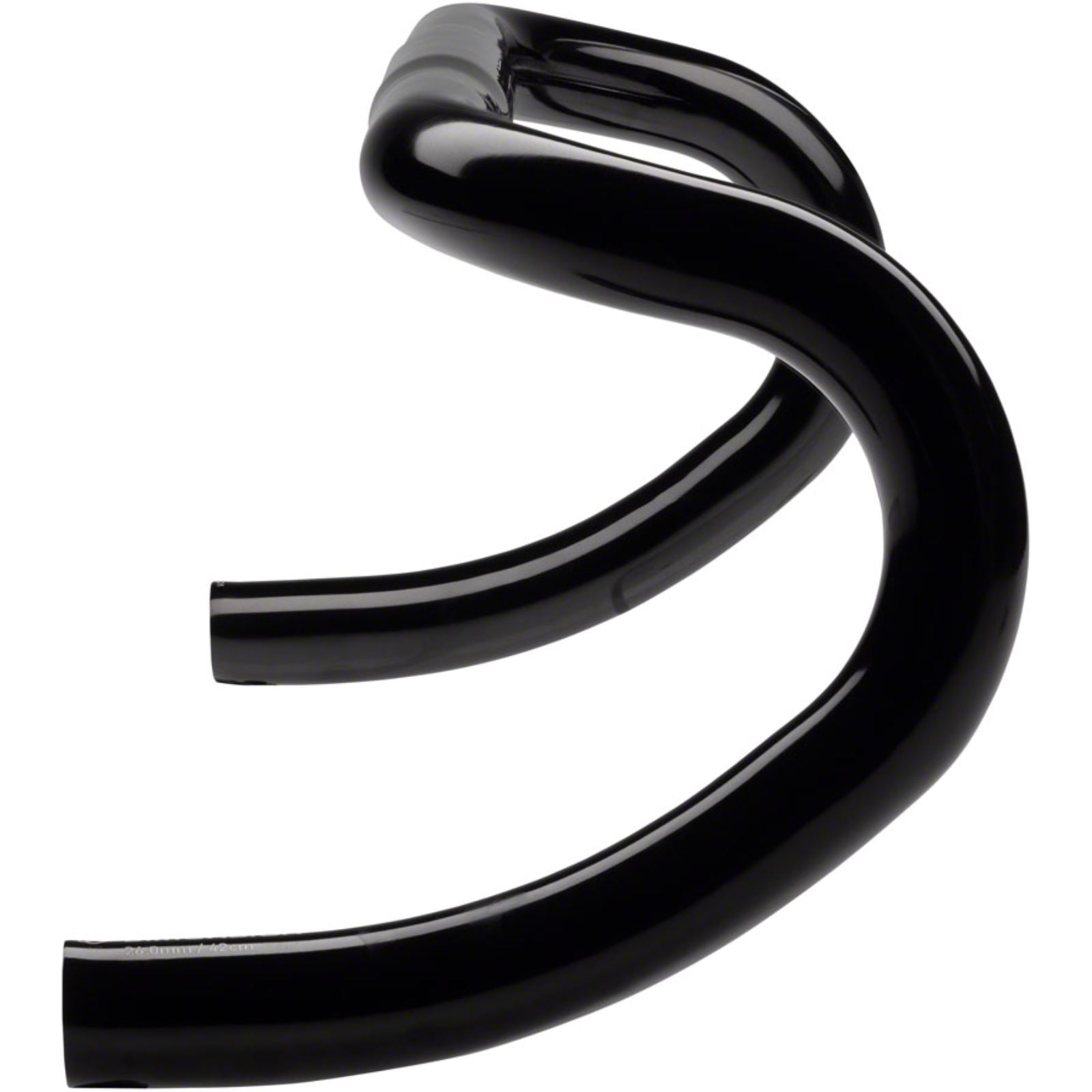 MSW Short Drop Handlebar - Aluminum, 26mm, 42cm, Black [MPN: A09020CP01]_1318502