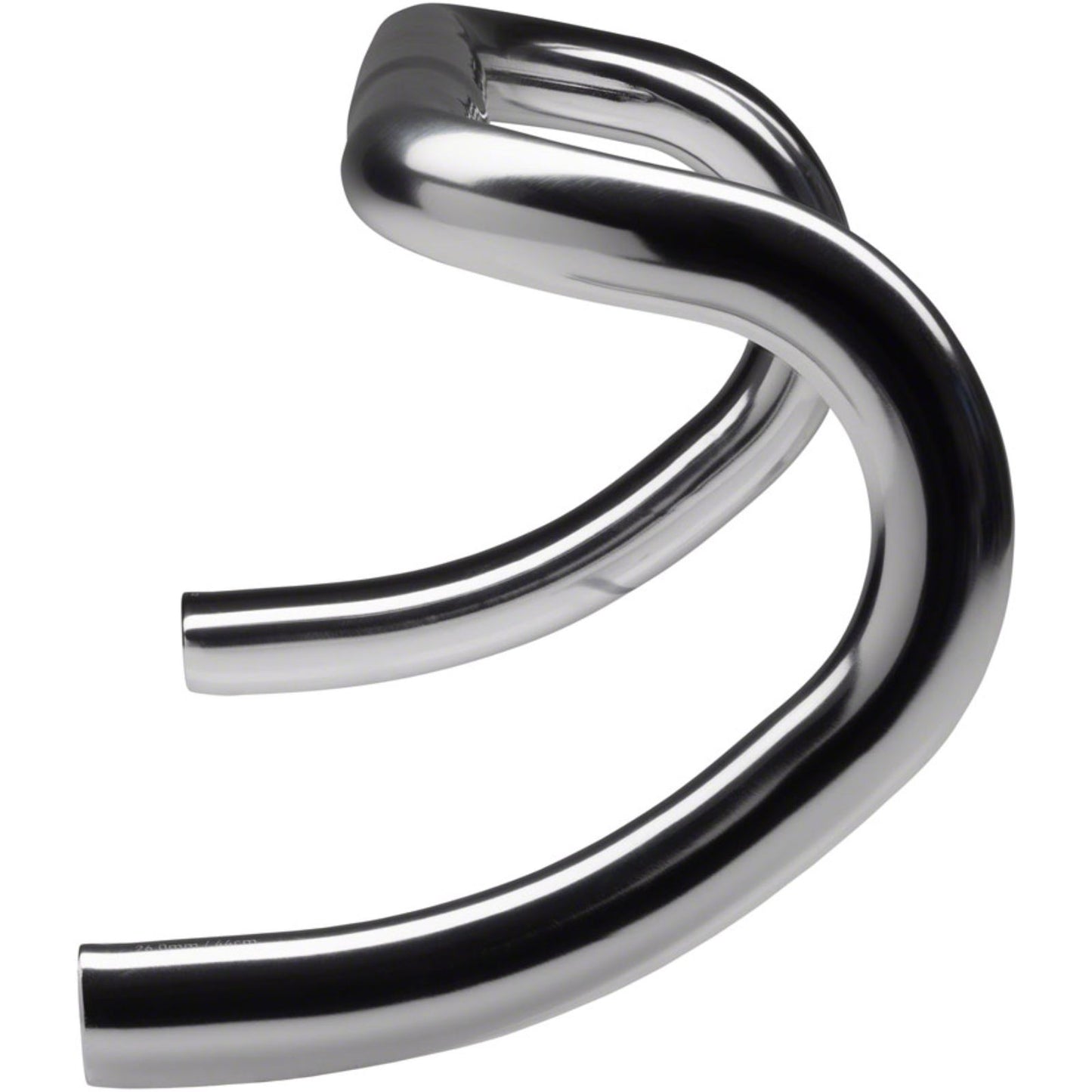 MSW Short Drop Handlebar - Aluminum, 26mm, 44cm, Silver [MPN: A09021CP00]_1318559