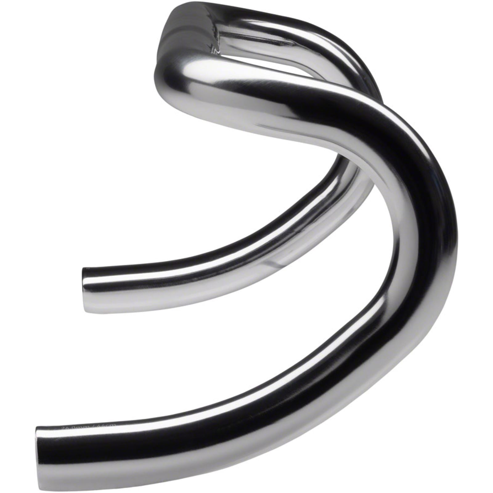 MSW Short Drop Handlebar - Aluminum, 26mm, 44cm, Silver [MPN: A09021CP00]_1318559