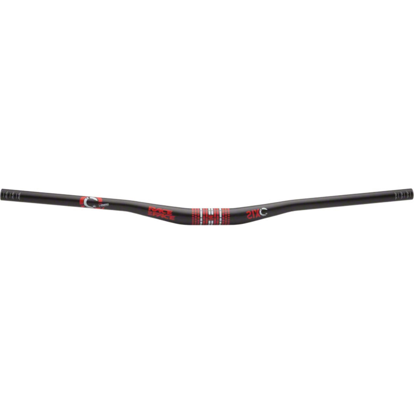 Race Face SIXC Riser Carbon Handlebar - Red Decal [MPN: HB12SXCL3/431.8W185]_1319198