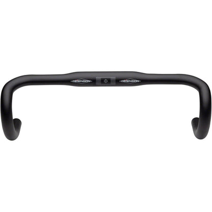 MSW Flat Top Shallow Drop Handlebar - Aluminum - Black [MPN: 6214R-38 31.8 FLAT BLK]_1319553