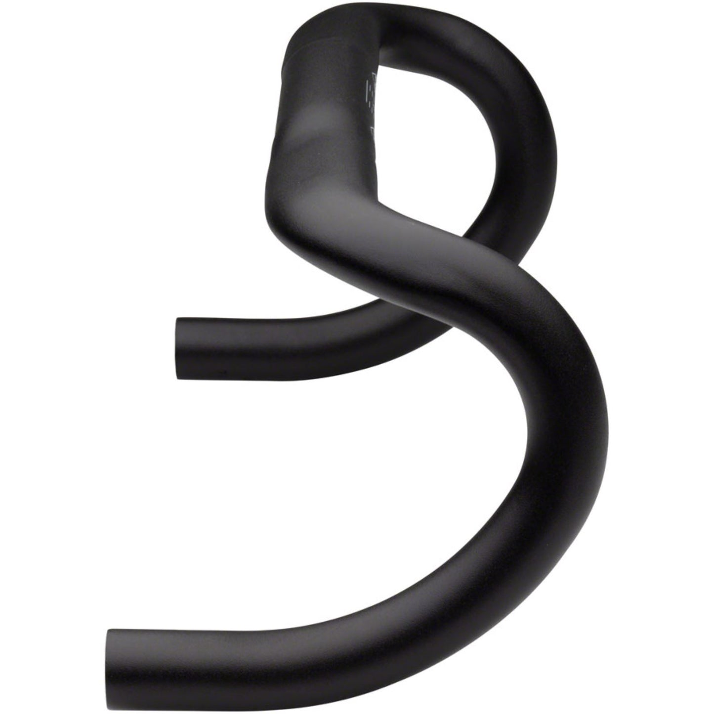 MSW Flat Top Shallow Drop Handlebar - Aluminum - Black [MPN: 6214R-38 31.8 FLAT BLK]_1319555