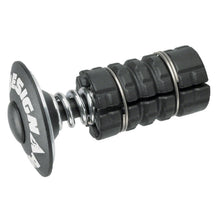 Profile Design Universal Gap Cap: Fits 1" or 1-1/8" Steerer Tubes, Al. Top Cap, Black [MPN: ACUGAP1]_1319727