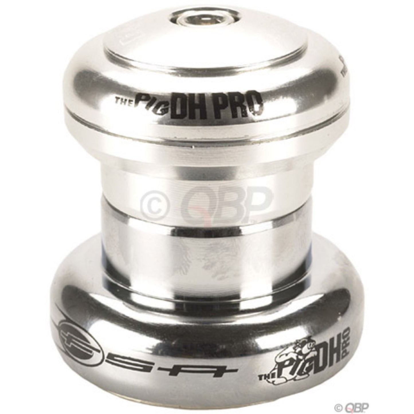 Full Speed Ahead The Pig DH Pro 1-1/8" Threadless Headset, Silver [MPN: 141-2000]_1319905