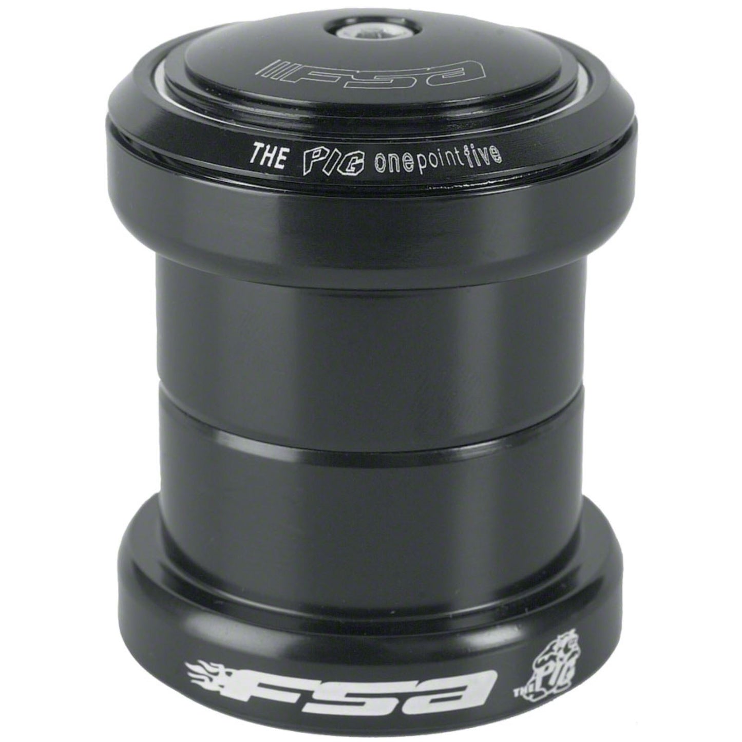 Full Speed Ahead Big Fat Pig 1.5" Threadless Headset, Black [MPN: 141-1305]_1319915