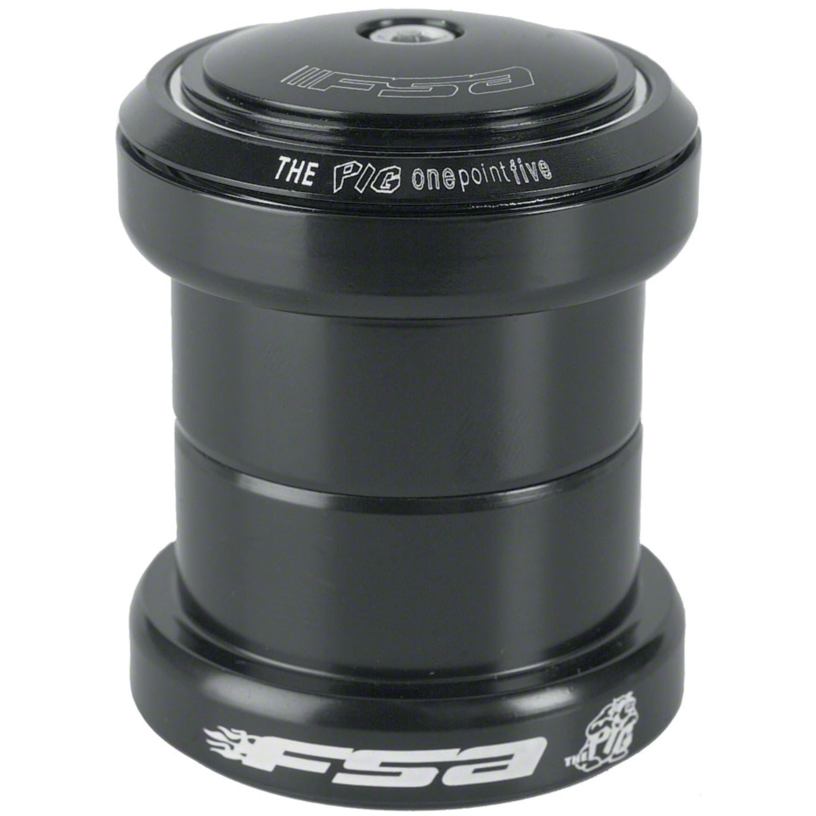 Full Speed Ahead Big Fat Pig 1.5" Threadless Headset, Black [MPN: 141-1305]_1319915