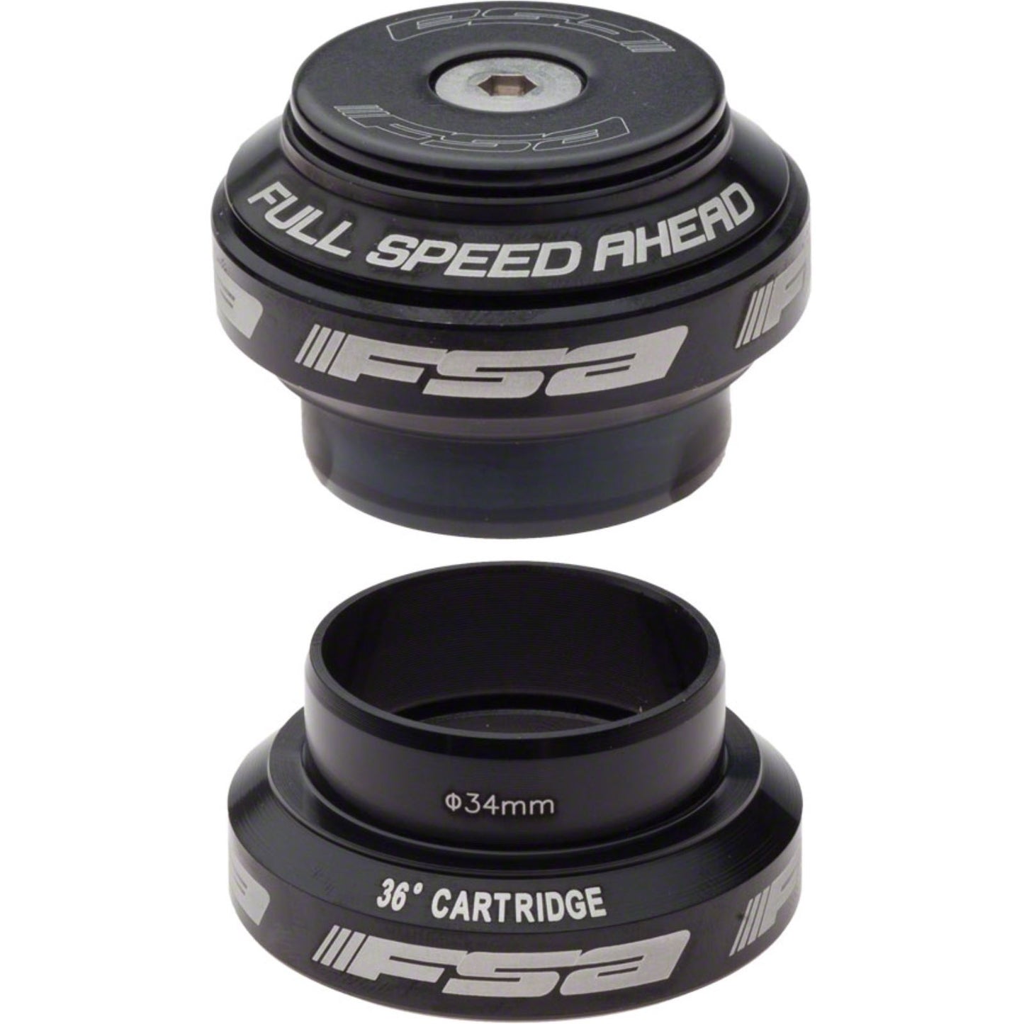 Full Speed Ahead Orbit MX 1-1/8" Threadless Headset, Black [MPN: 101-0505]_1319903