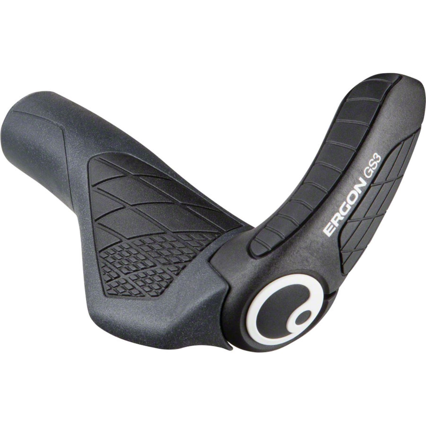 Ergon GS3 Grips - Black/Gray, Lock-On, Large [MPN: 42410037]_1321537