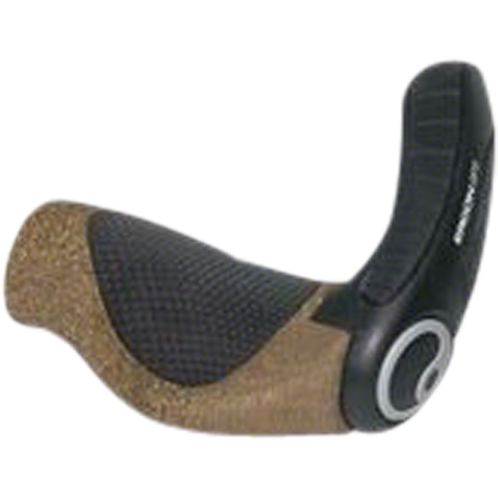 Ergon GP3 BioKork Grips - Large, Black/Cork, Rohloff/Nexus, Lock-On [MPN: 42410238]_1321544