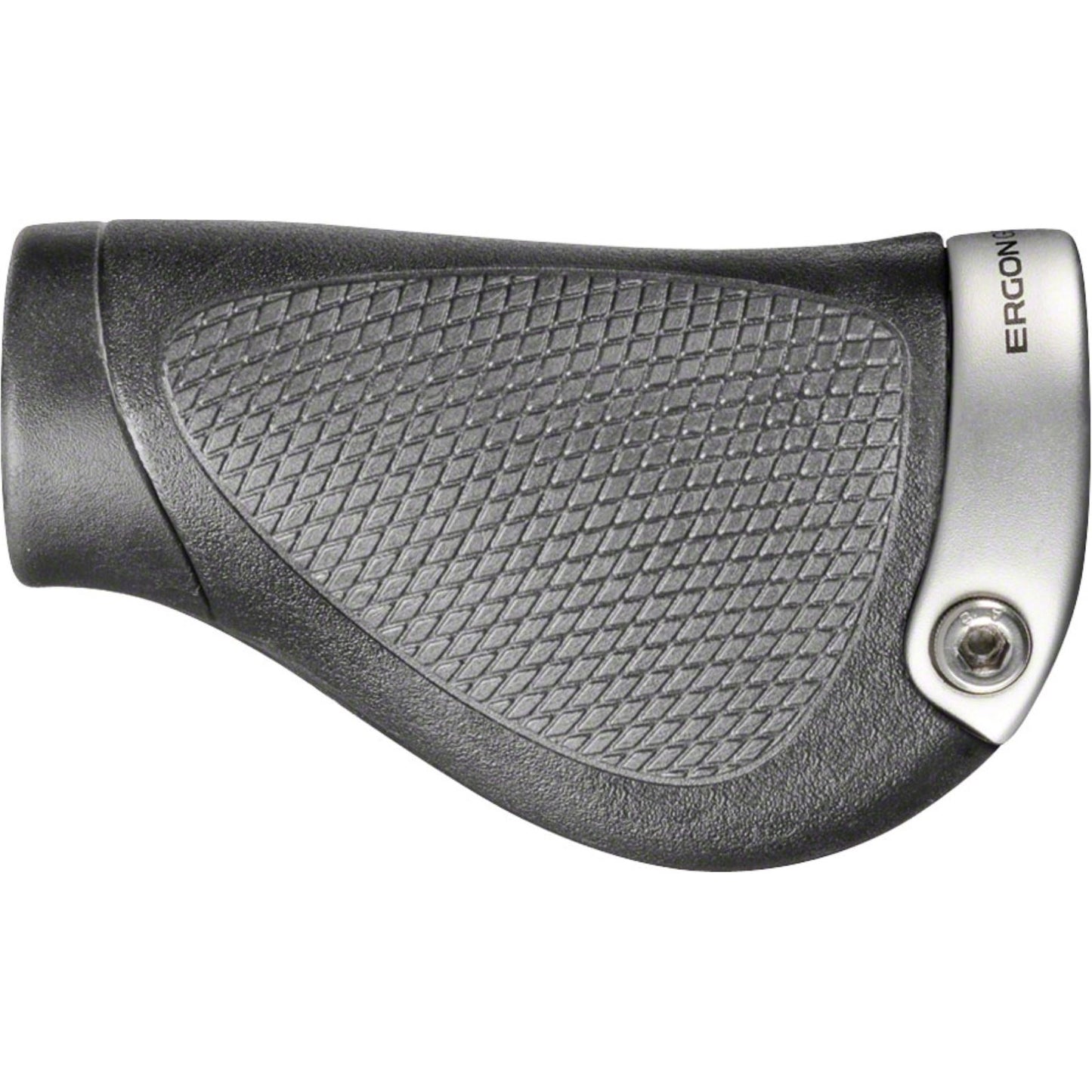 Ergon GP1 Grips - Black/Gray, Lock-On, Gripshift, Large, Pair [MPN: 42410105]_1321551