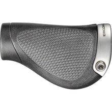 Ergon GP1 Grips - Black/Gray, Lock-On, Gripshift, Large, Pair [MPN: 42410105]_1321551