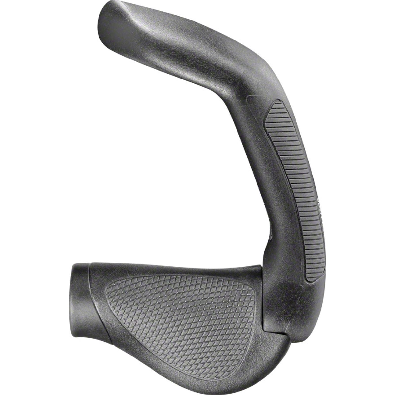 Ergon GP5 Grips - Black/Gray, Lock-On, Rohloff/Nexus [MPN: 42410275]_1321616