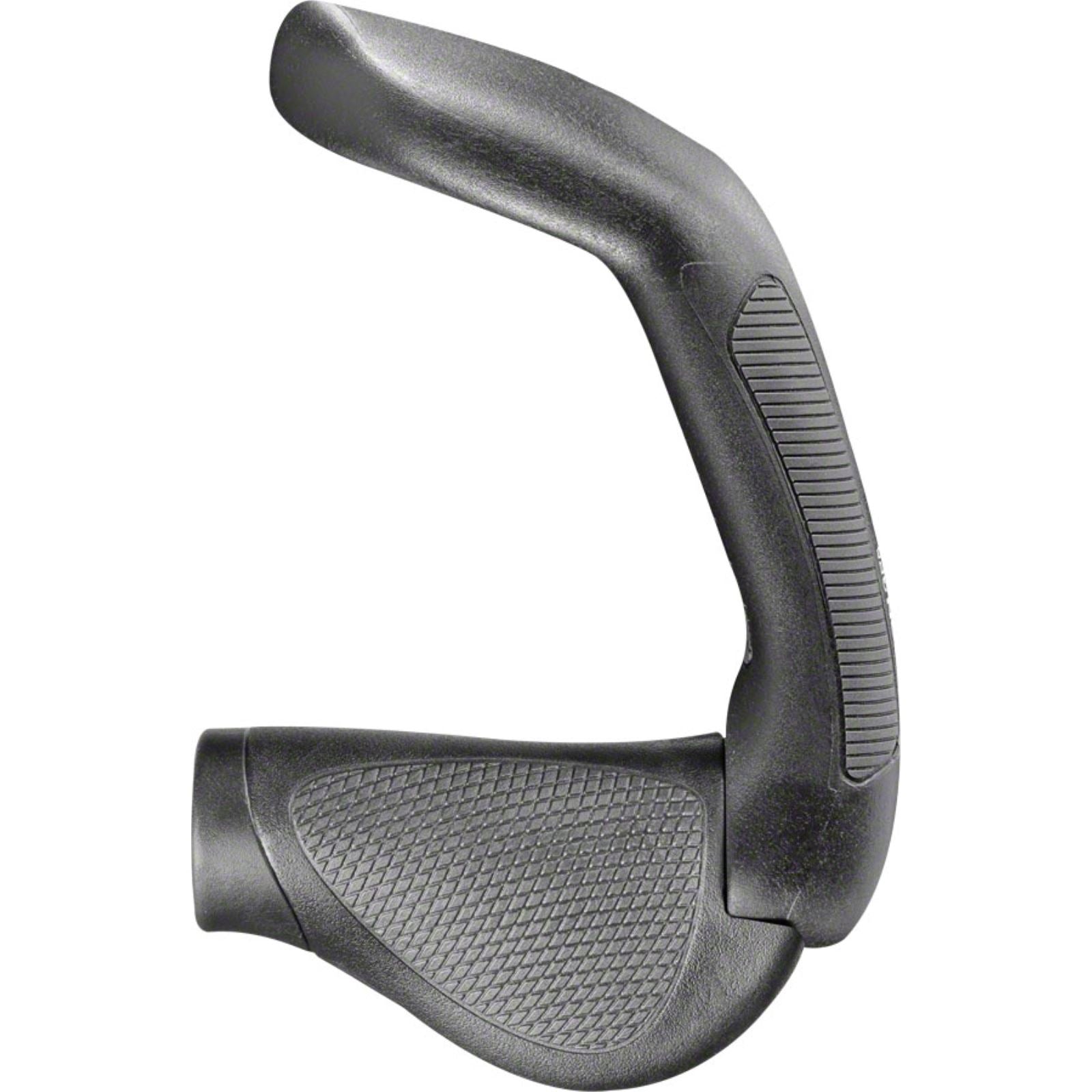 Ergon GP5 Grips - Black/Gray, Lock-On, Gripshift, Small [MPN: 42410170]_1321591