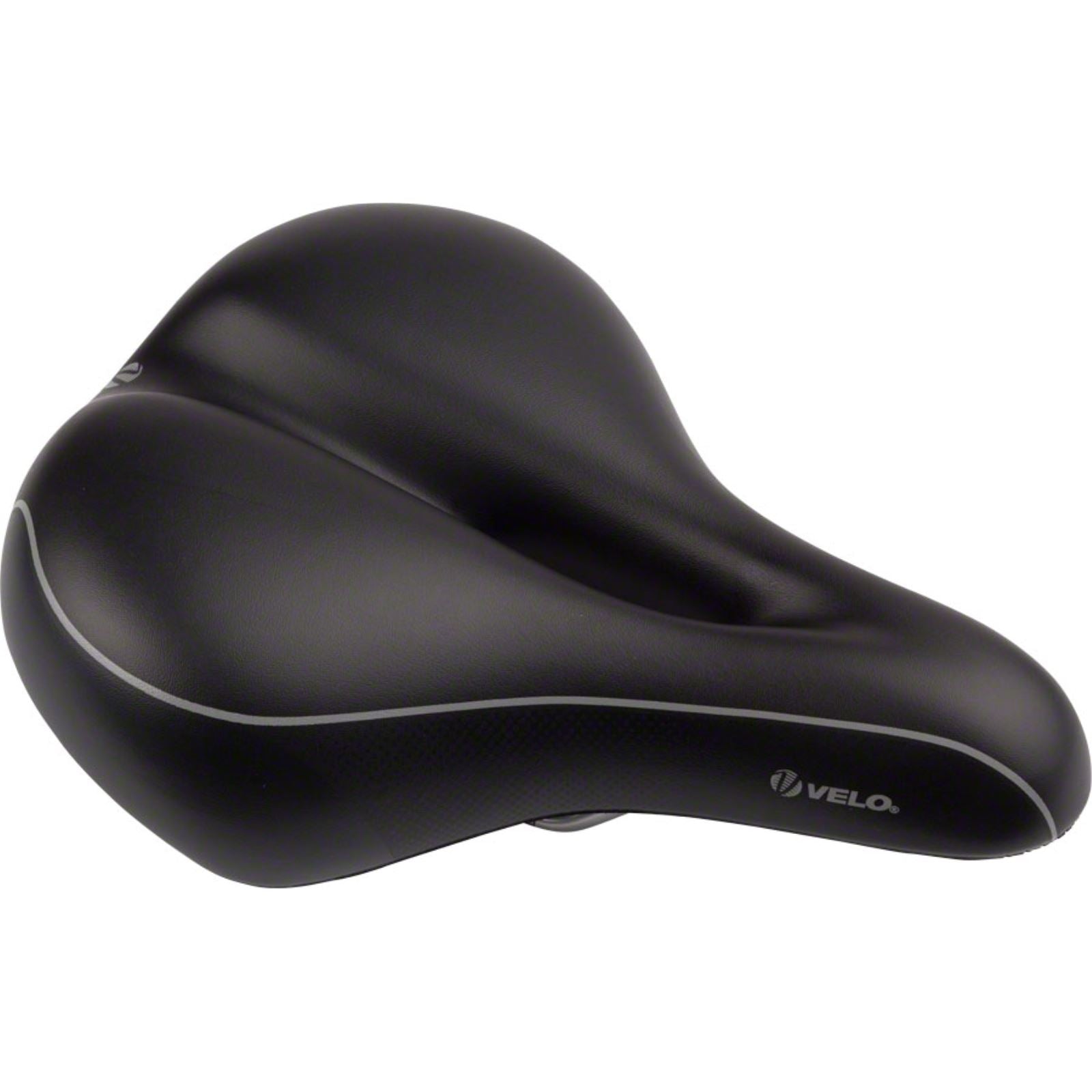 Velo Voam Cloud O Saddle - Steel, Black [MPN: VL-6103E]_1324434