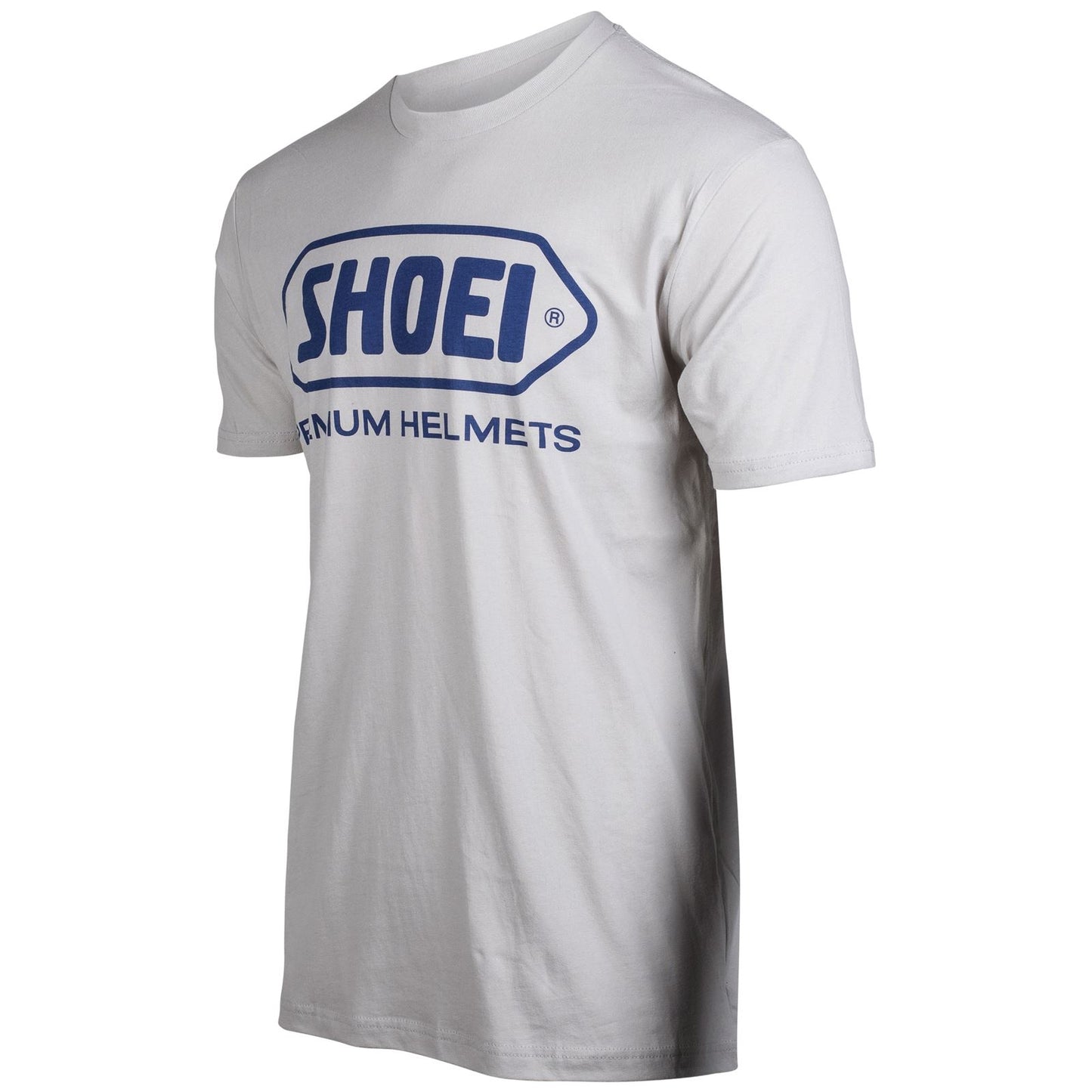 Shoei Corporate Logo Tee - Grey/Blue - Small [MPN: 0411-0807-04]_1367056